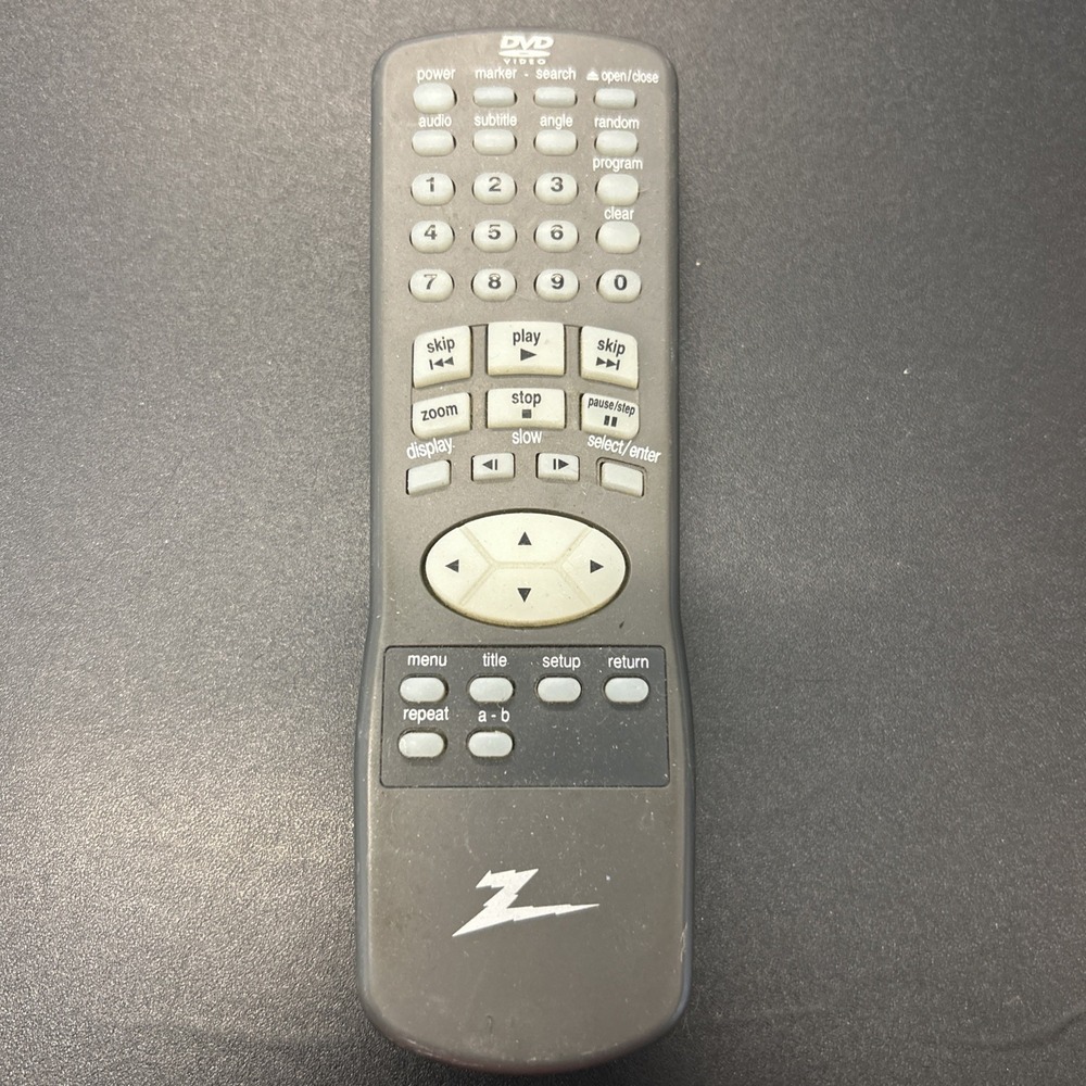 Genuine  ZENITH 6711R1N053A DVD‎ Player Remote - DVD2001C, DVD2201